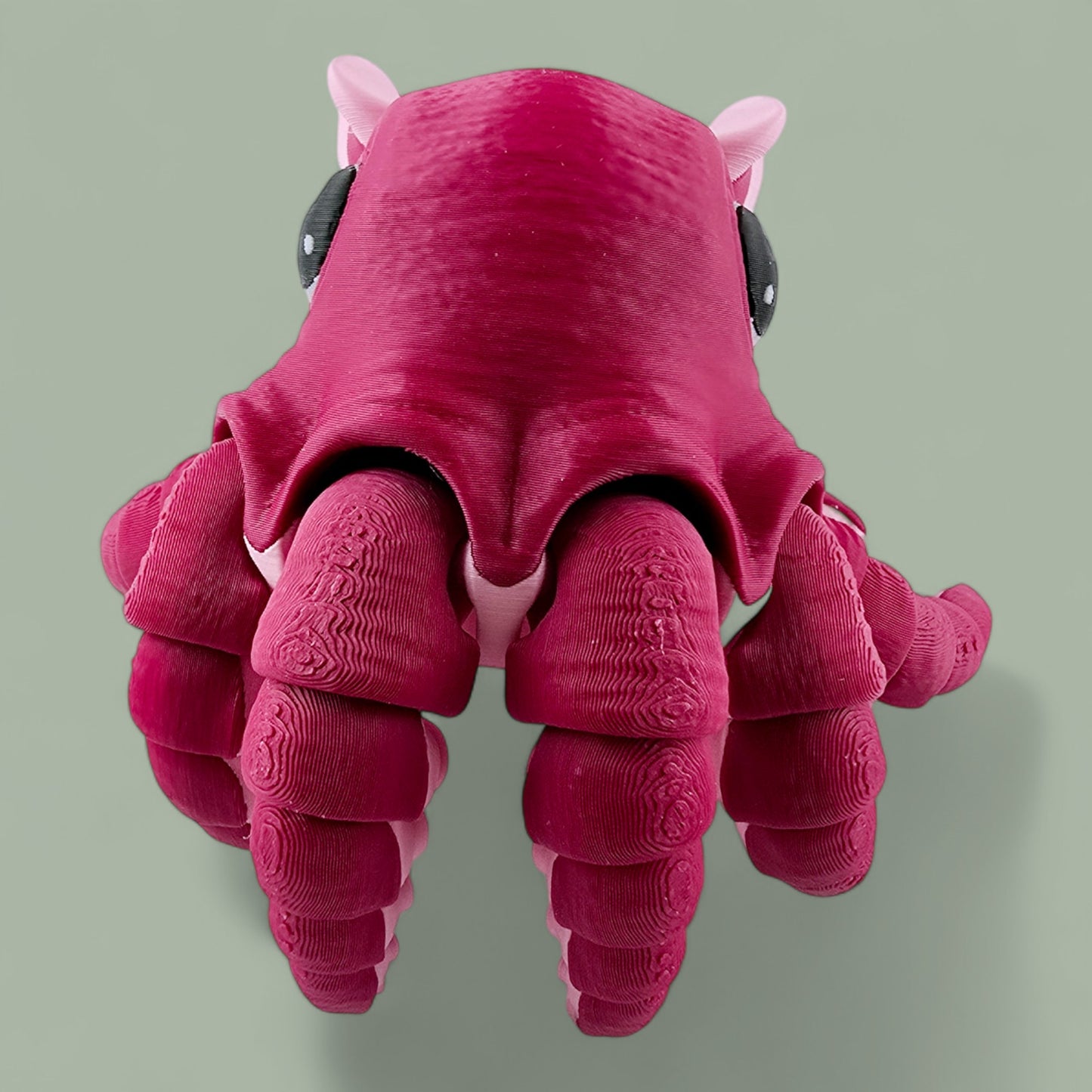 3D Printed Articulated Flapjack Octopus – Poseable Fidget Toy by Mat Mire Makes
