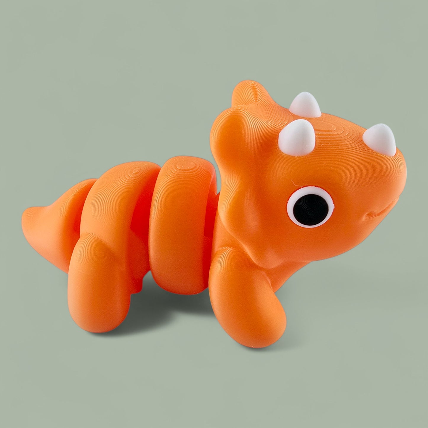 Flexi Cute Triceratops Figurine-Stress Relief-Anxiety Reducing
