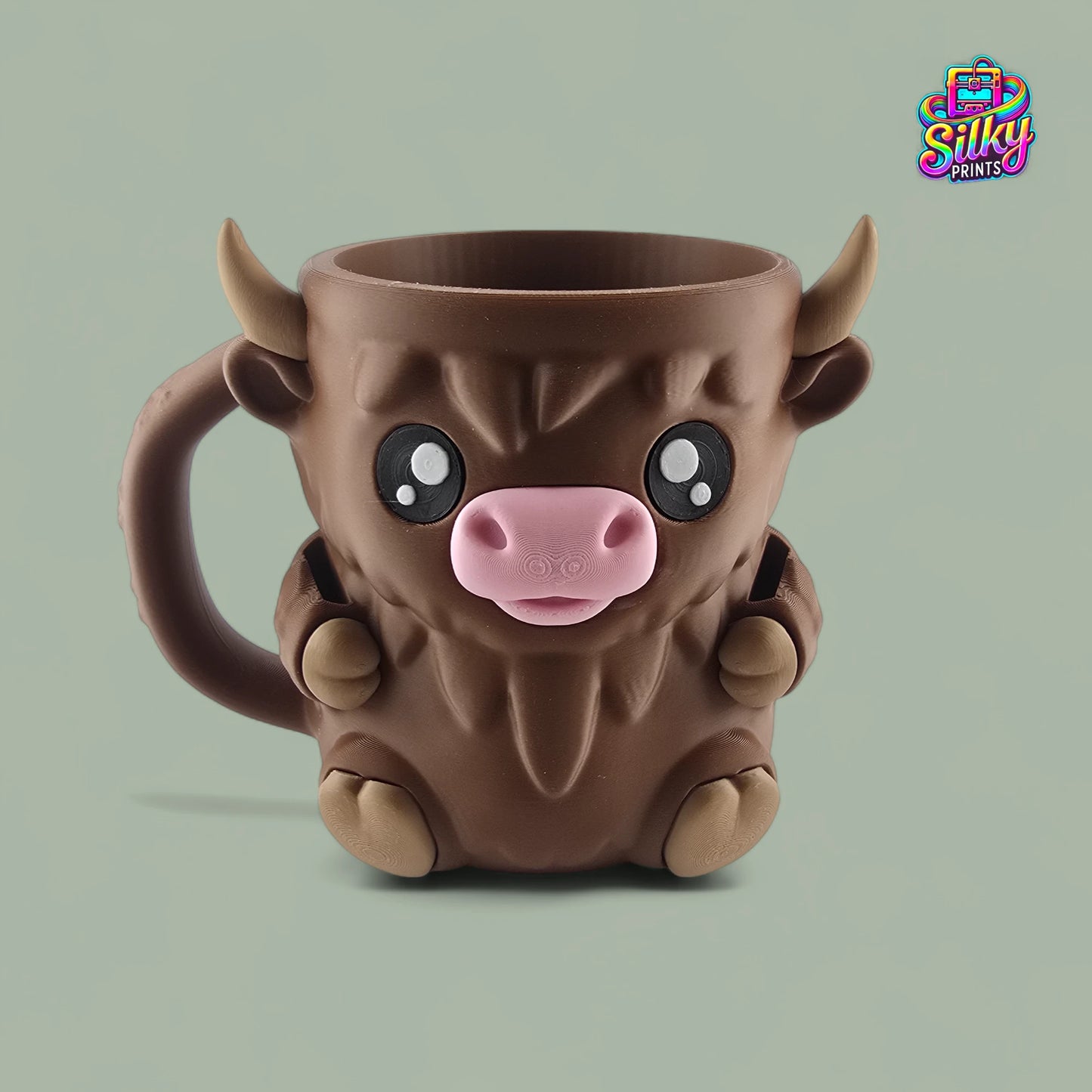 Cute Animal Ice Cream Holders – Cow, Penguin, Bat & Highland Cow | Fun Kids Party Accessory