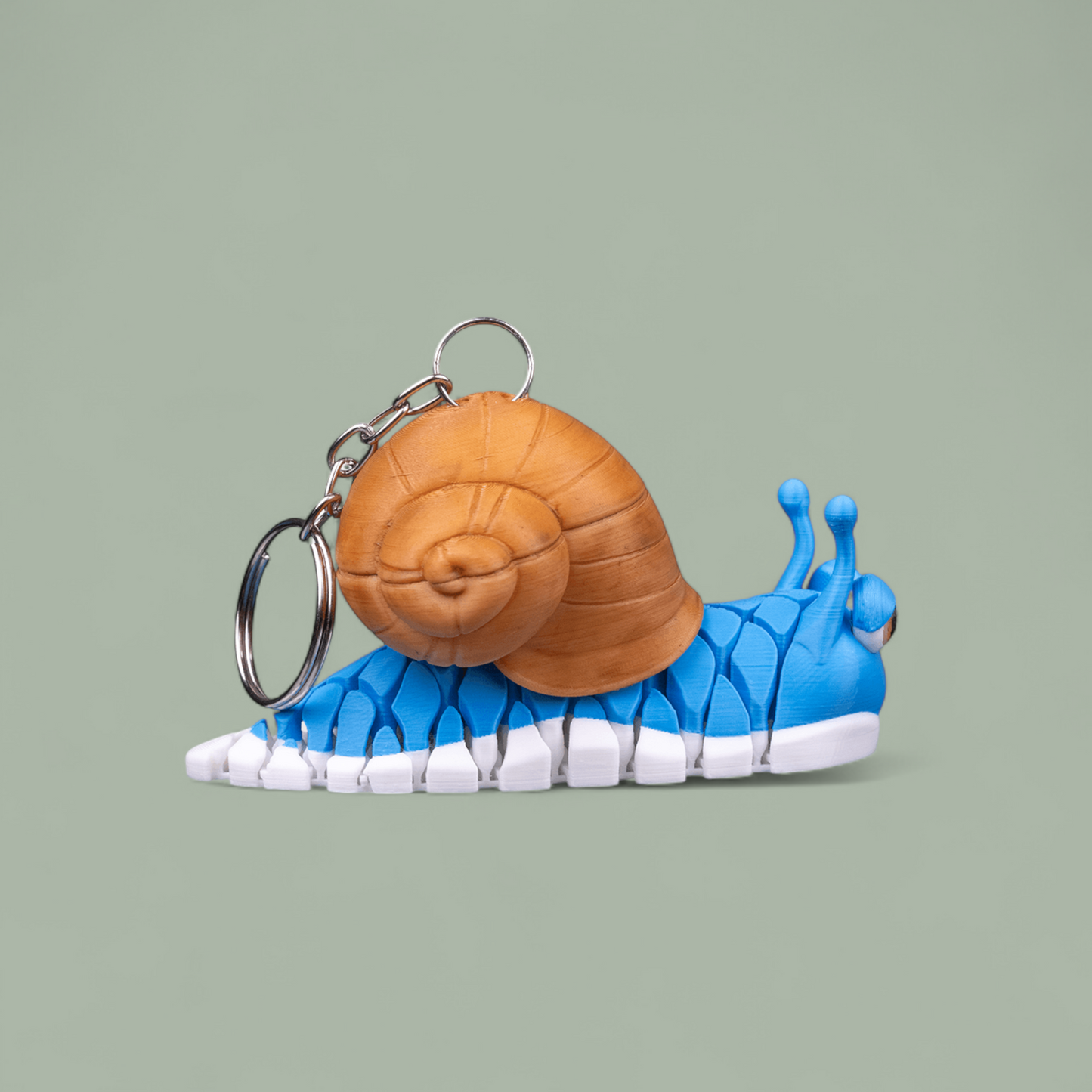 Abigail The The Cute Snail Fidget Keychain-Key Ring