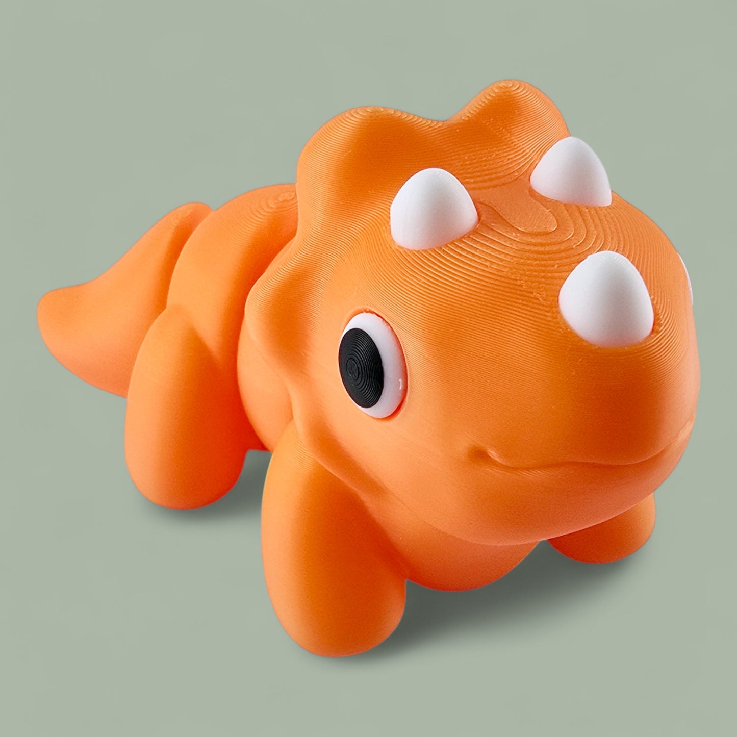 Flexi Cute Triceratops Figurine-Stress Relief-Anxiety Reducing