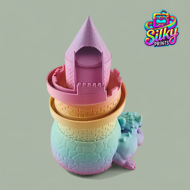 Dragon Tower Piggy Bank
