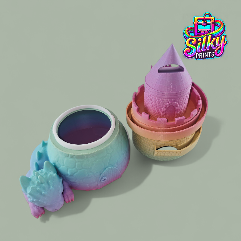 Dragon Tower Piggy Bank