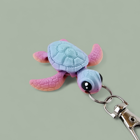 Turtle Keychain-Key Ring-Bag Tag