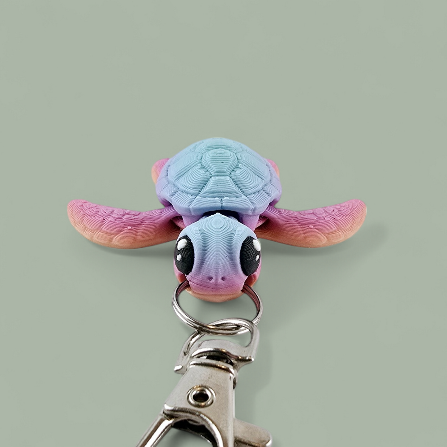 Turtle Keychain-Key Ring-Bag Tag